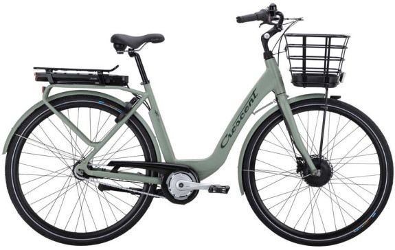 Köp elcykeln Crescent Elina 7vxl 2025 Grön 51cm Elcykel 2024