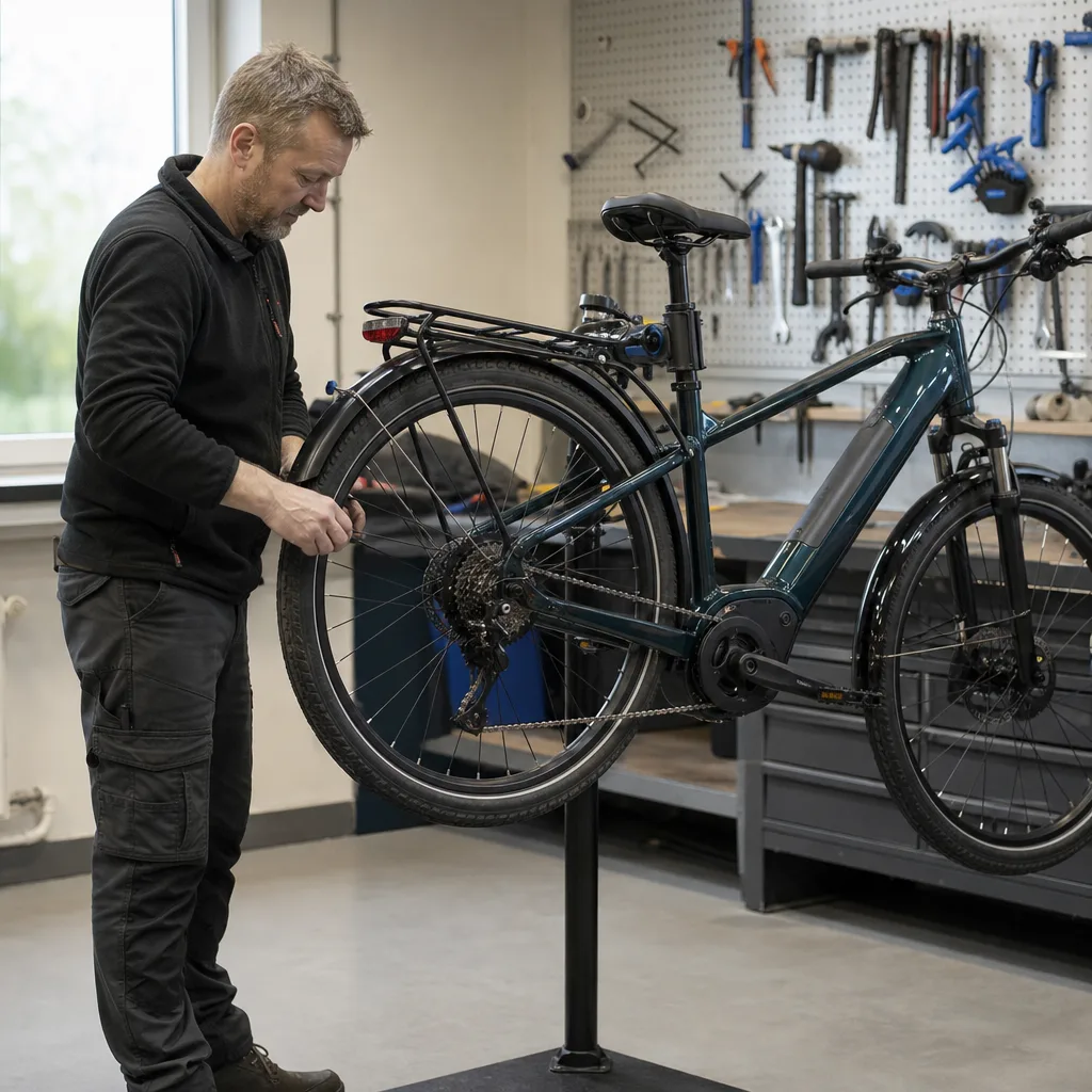 Service och underhåll av elcykel – guide