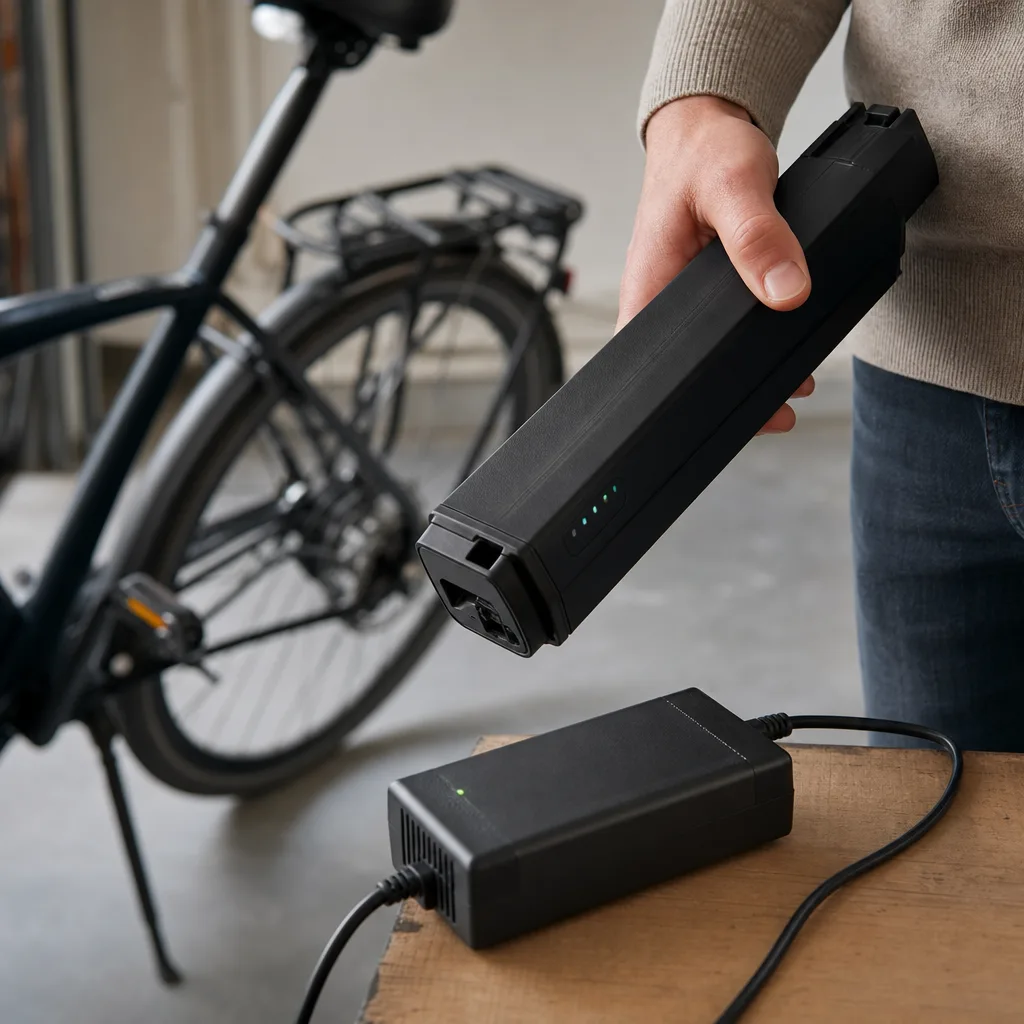 Elcykelbatteri – livslängd, skötsel & byte