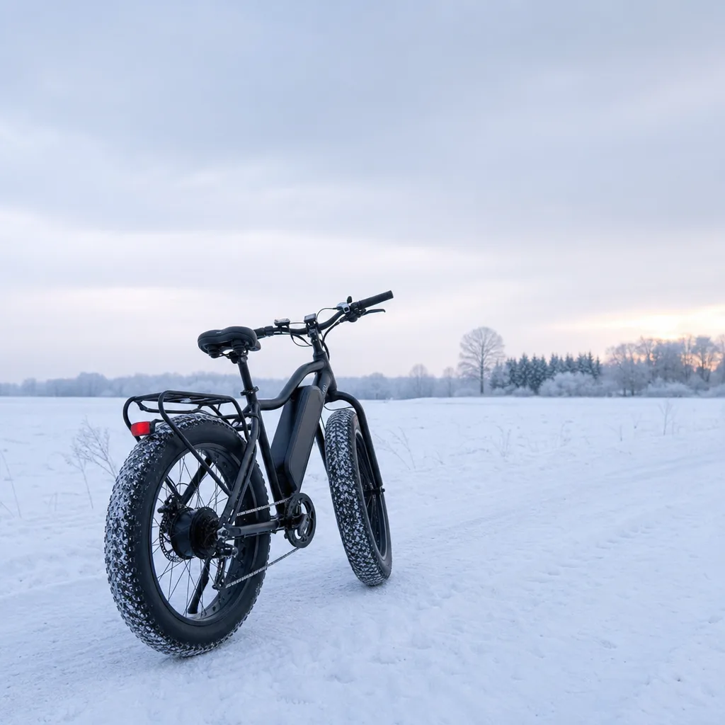 Fatbike elcykel – breda däck för terräng & snö