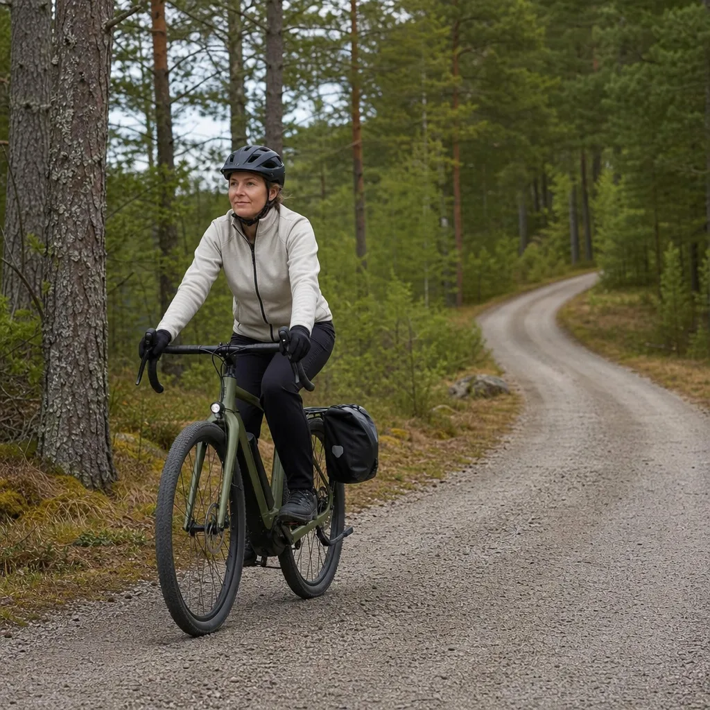 Gravel-elcykel – för grus och blandat underlag