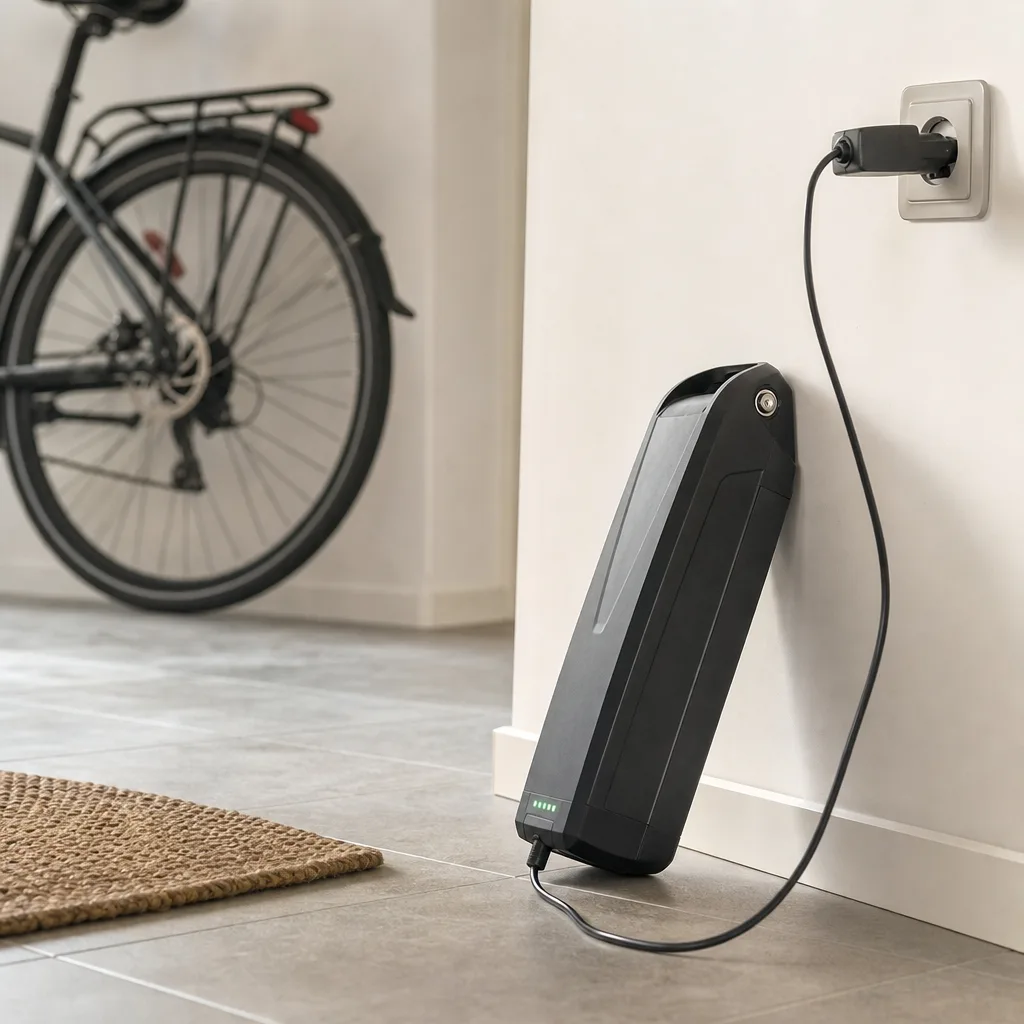 Ladda elcykel – tips för längre batteriliv