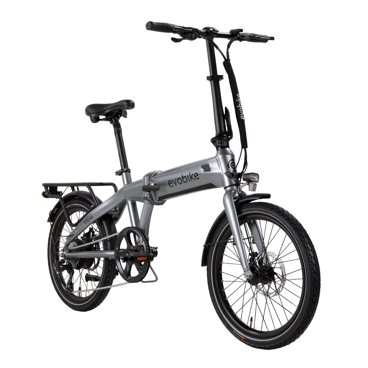 Evobike Travel Pro 2026 hopfälld, i grått