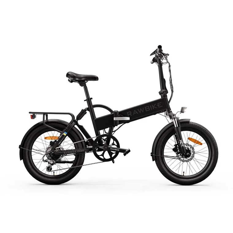 RAWBIKE City i färgen Onyx