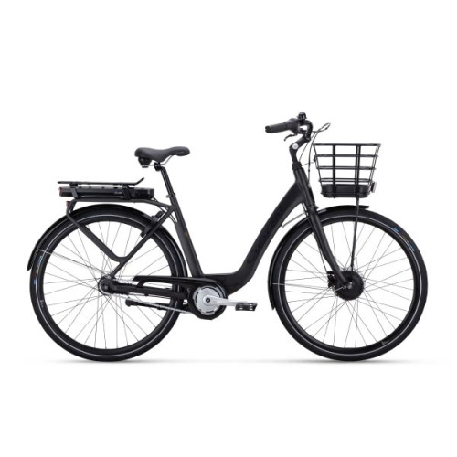 Köp elcykeln Crescent Elina 2025 svart matt Dam