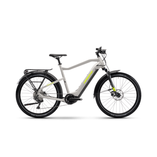 Köp elcykeln Haibike Trekking 6 High Grå Unisex